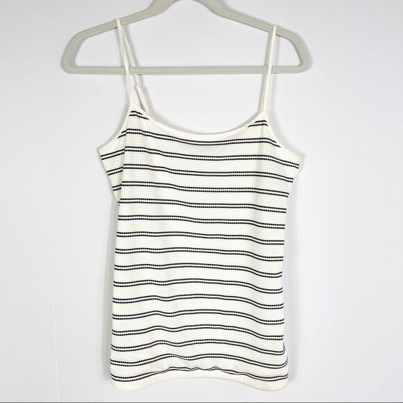 LOFT Cami/Tank top, dot striped jacquard, medium - Picture 1 of 10